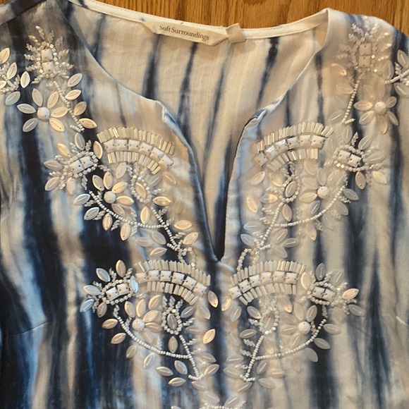 Soft Surrounding size small tie dye tunic - Picture 2 of 5